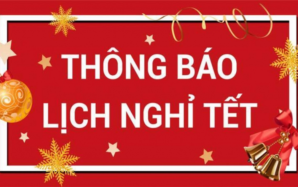 Thông Báo nghỉ Tết 2019